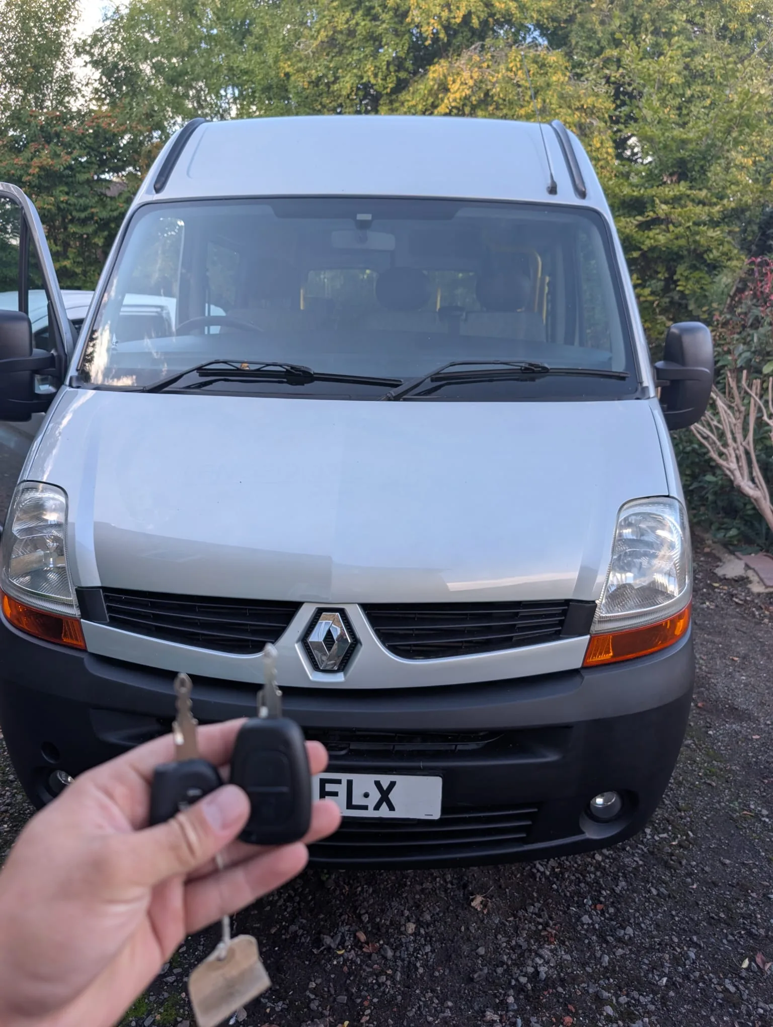 Renault Master 2007 panel van with new key and remote programmed on-site in Norton, Northamptonshire