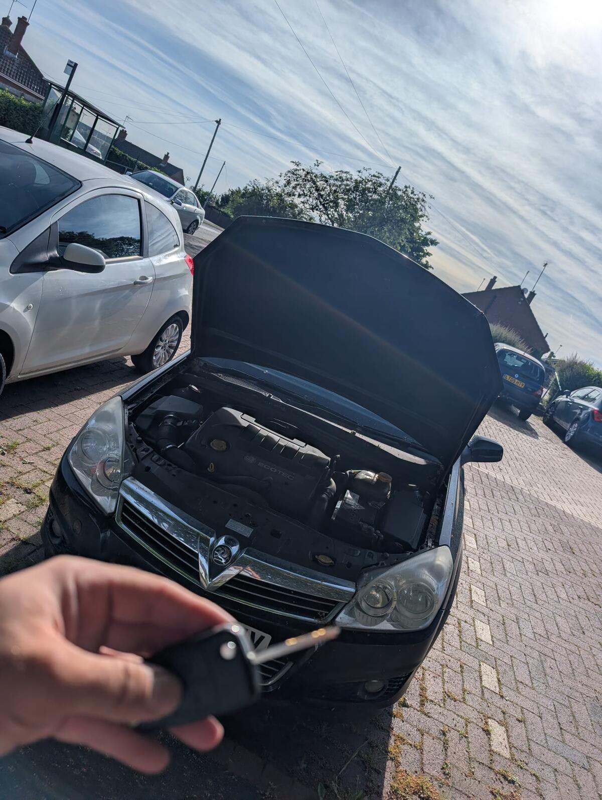Key programming completed for customer vehicle