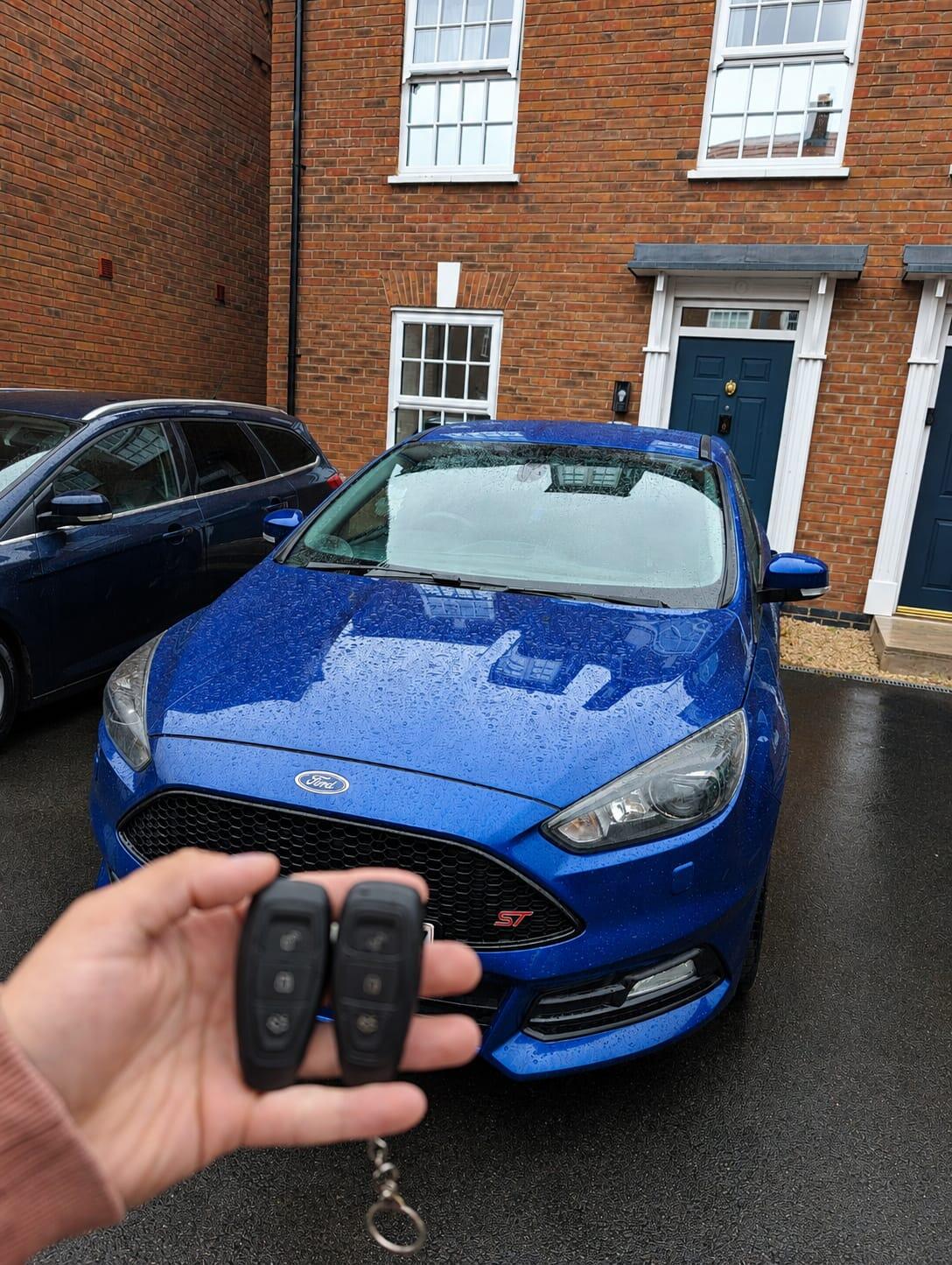 Key replacement job at customer address